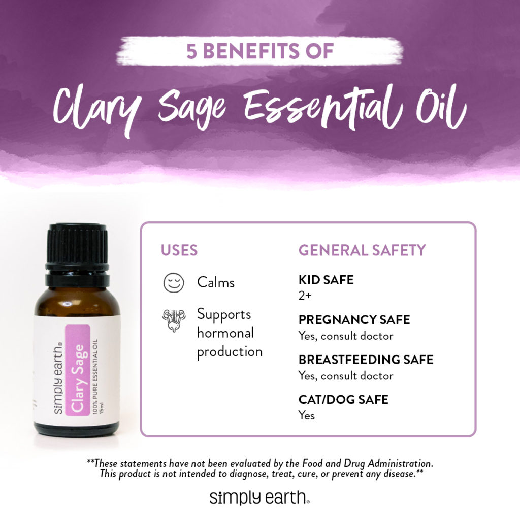 Amazing Uses And Benefits Of Clary Sage Essential Oil Simply Earth Blog