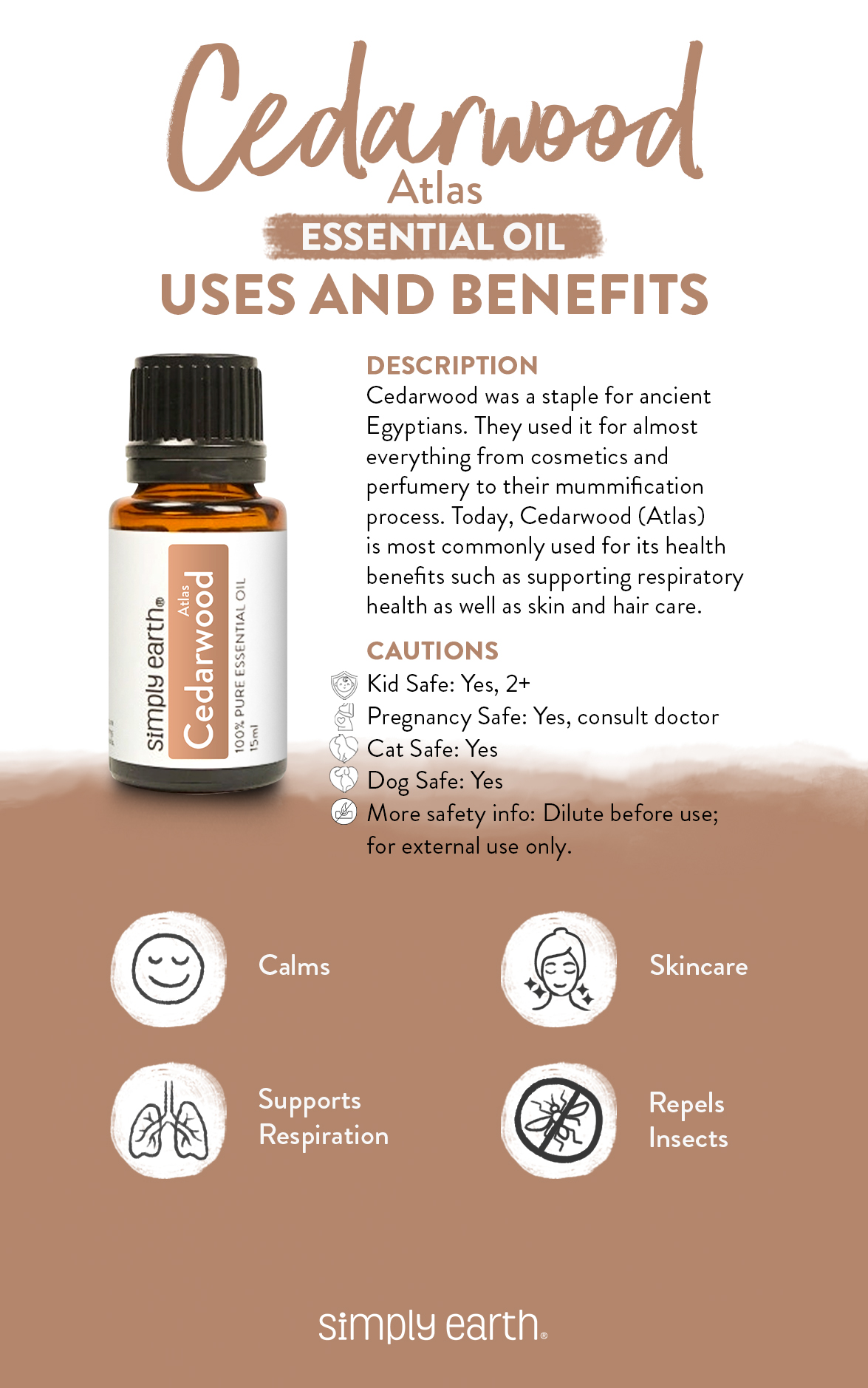 Cedarwood Atlas Essential Oil Uses And Benefits Simply Earth Blog 0328