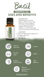 Sweet Basil Essential Oil Benefits, Uses, & Recipes - Simply Earth Blog
