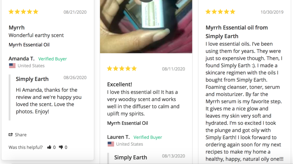 Myrrh Essential Oil