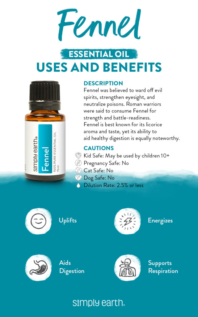 Benefits of fennel essential oil