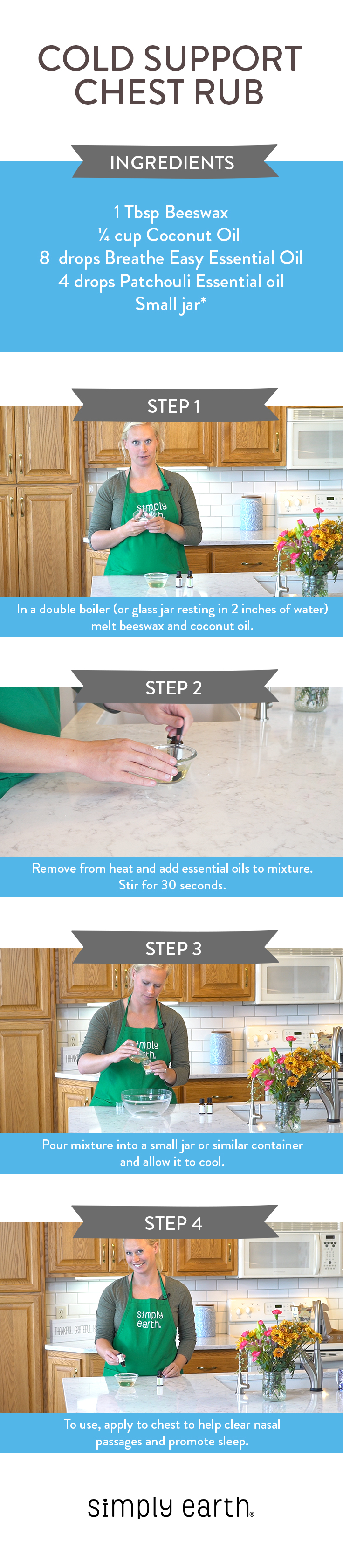 Home Remedy for Colds Natural Chest Rub Simply Earth Blog