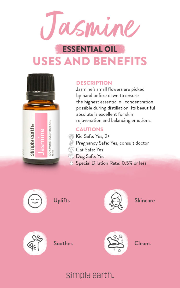 Jasmine Essential Oil Uses & Benefits Simply Earth Blog