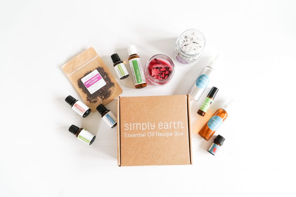 June 2019 essential oil recipe box