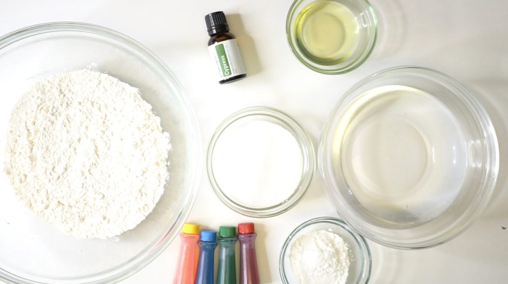 DIY natural playdough