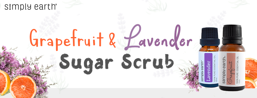 Natural Sugar Scrub Recipe with Essential Oils