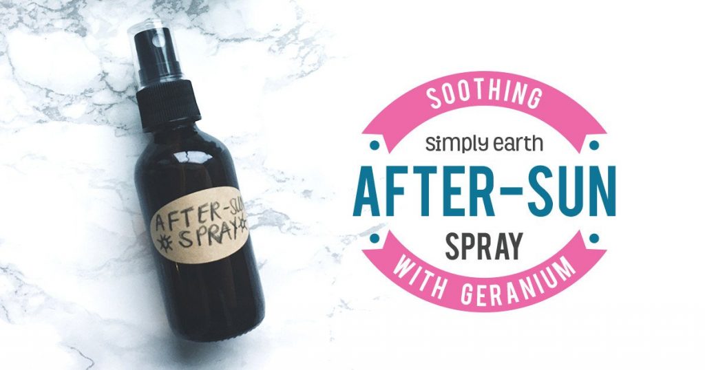 Soothing After Sun Spray with Essential Oils