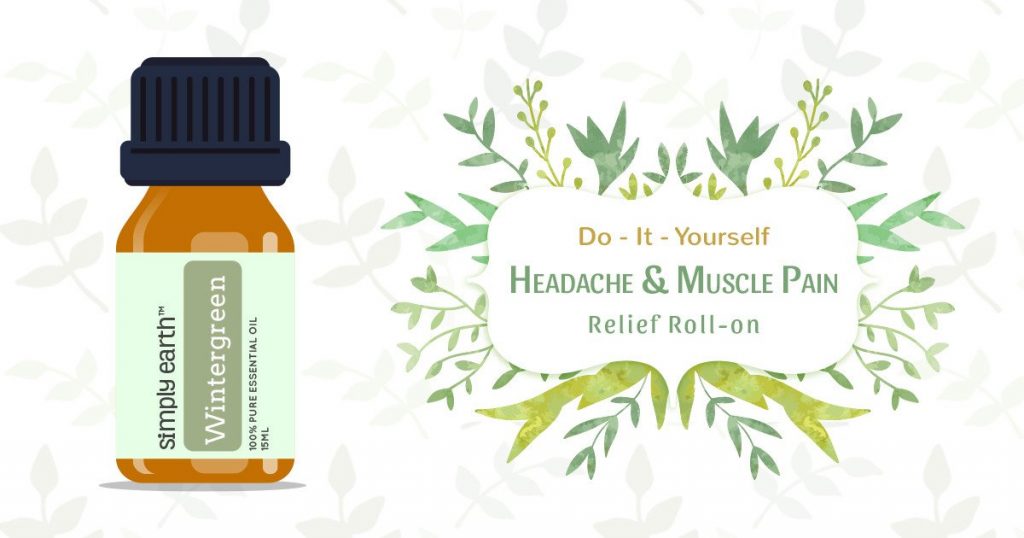 DIY Headache and Muscle Pain Soothing Roll-On