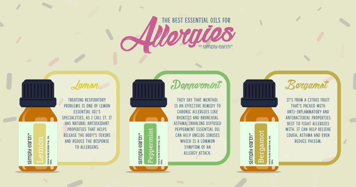 The Best Essential Oils for Allergies Simply Earth Blog