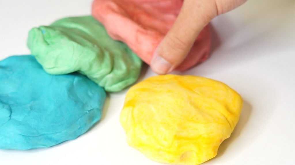 DIY natural playdough