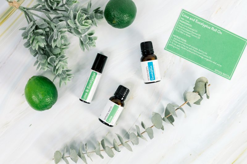 DIY Lime & Eucalyptus Roll-On with Benefits