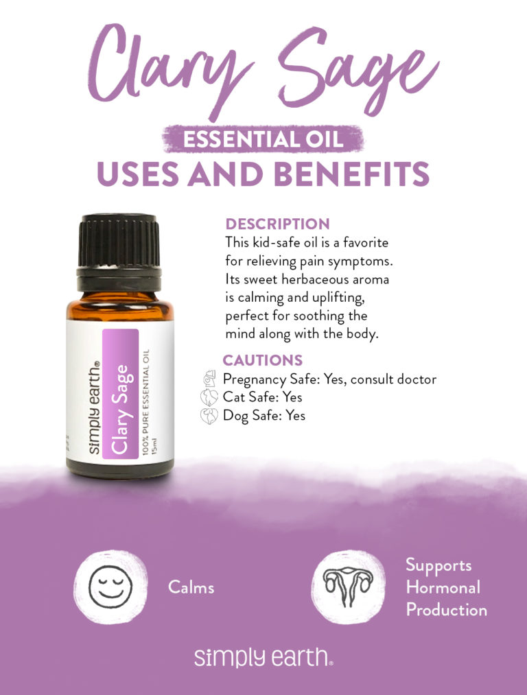 8 Amazing Uses and Benefits of Clary Sage Essential Oil Simply Earth Blog