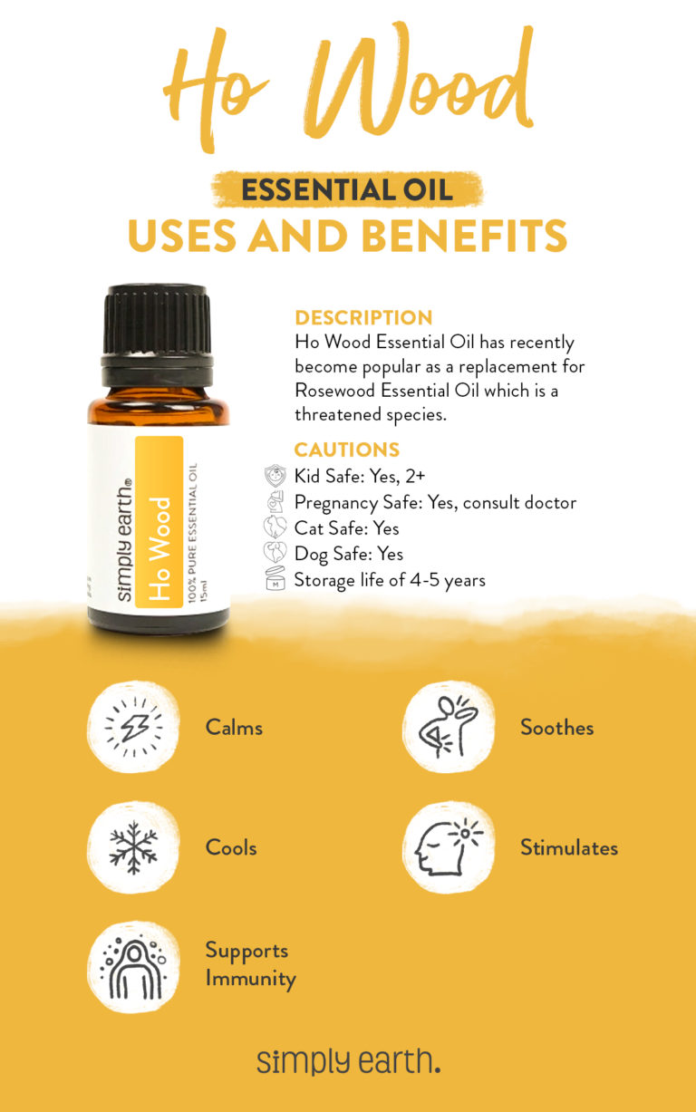 Ho Wood Essential Oil Benefits - Simply Earth Blog