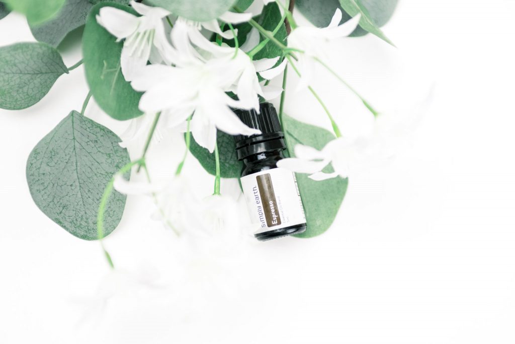 energizing essential oil blend, espresso diffuser blend