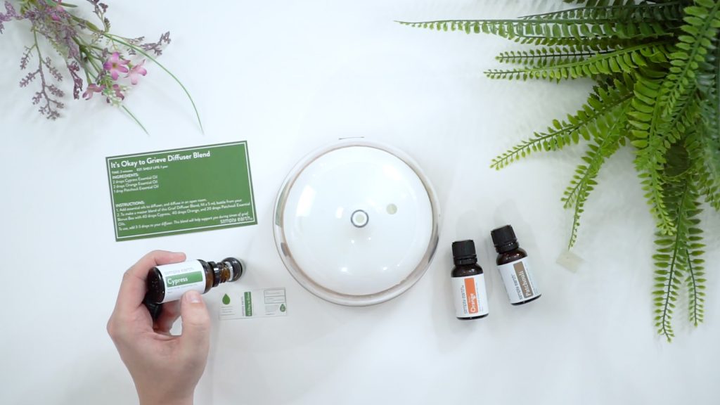 Essential Oils for Grief and Loss with Diffuser Blend Recipe Simply