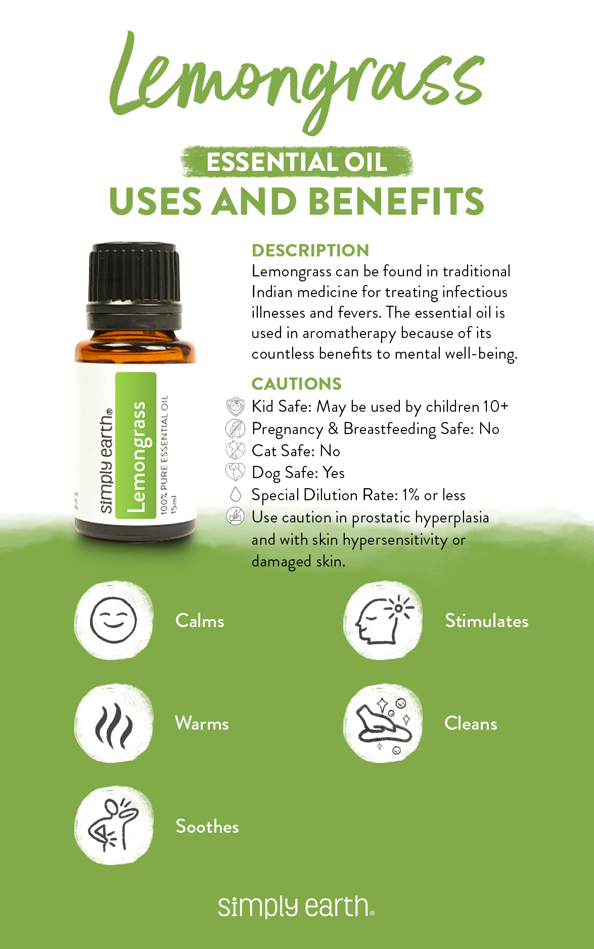 7 Terrific Benefits of Lemongrass Essential Oil - Simply Earth Blog