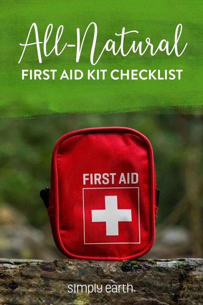 All-Natural First Aid Home Kit Checklistm first aid home kit