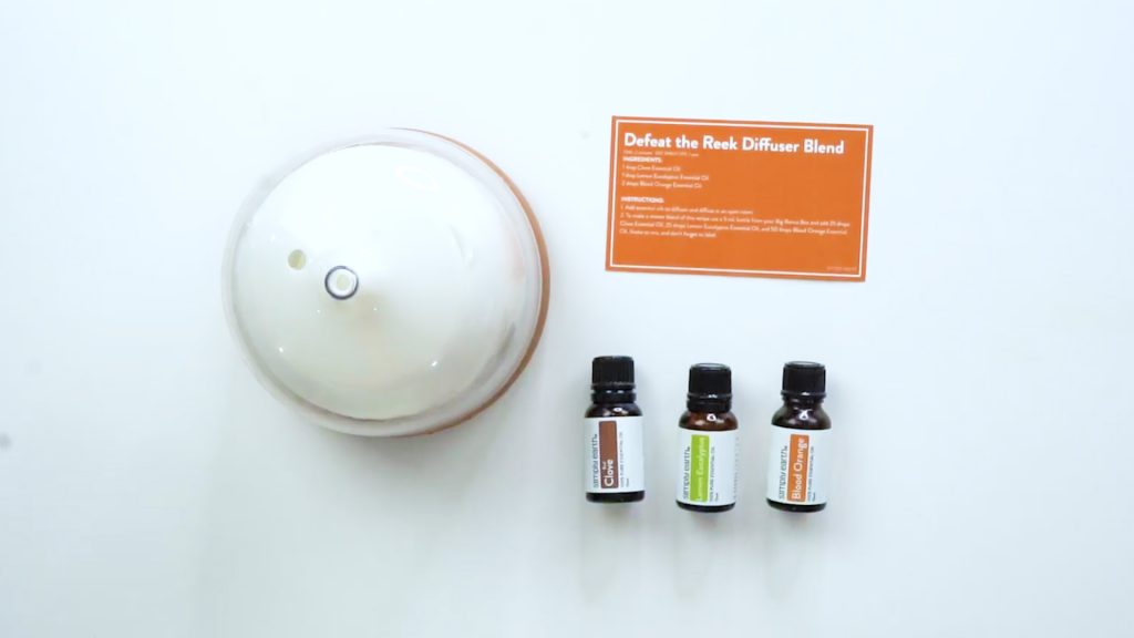 odor eliminator diffuser recipe