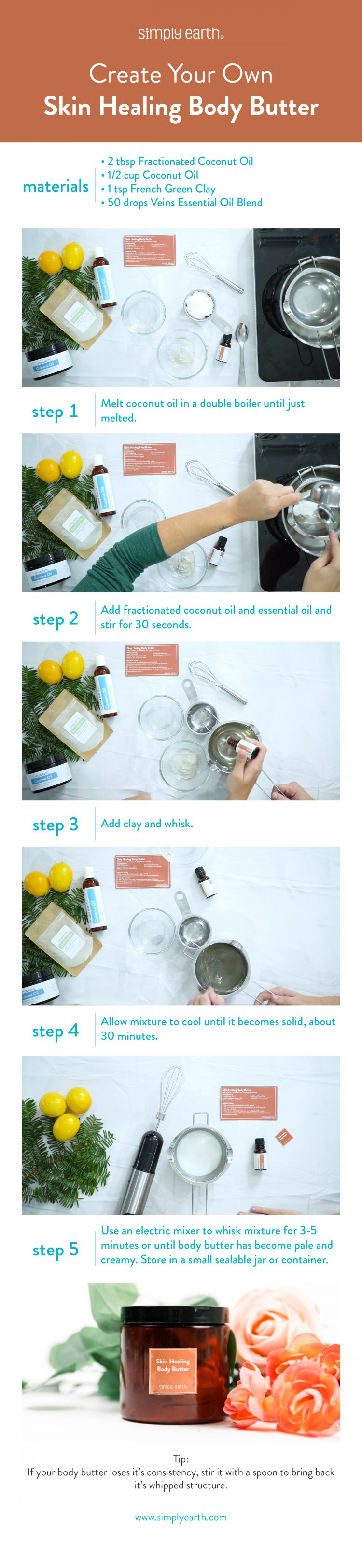 Recipe for Body Butter That's Skin Healing Simply Earth Blog