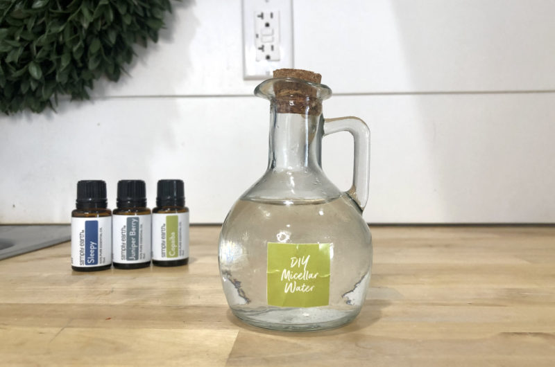 DIY Micellar Water With Essential Oils