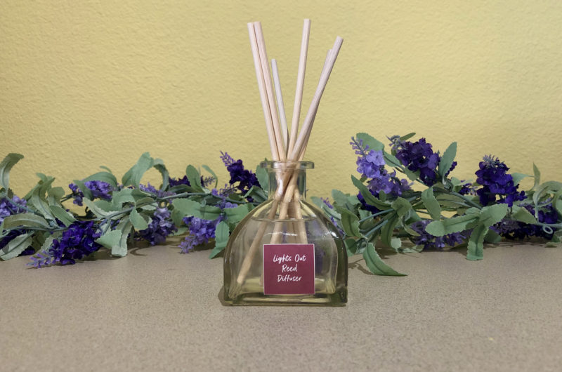 DIY Lights Out Reed Diffuser to Cozy up Your Room