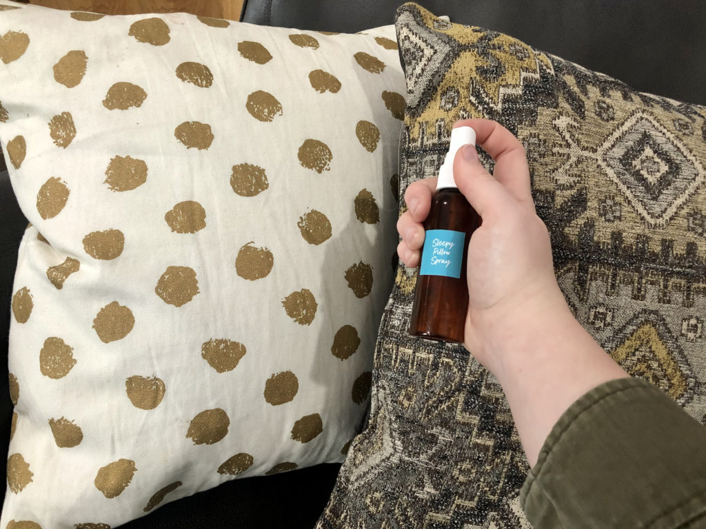 sleep pillow spray