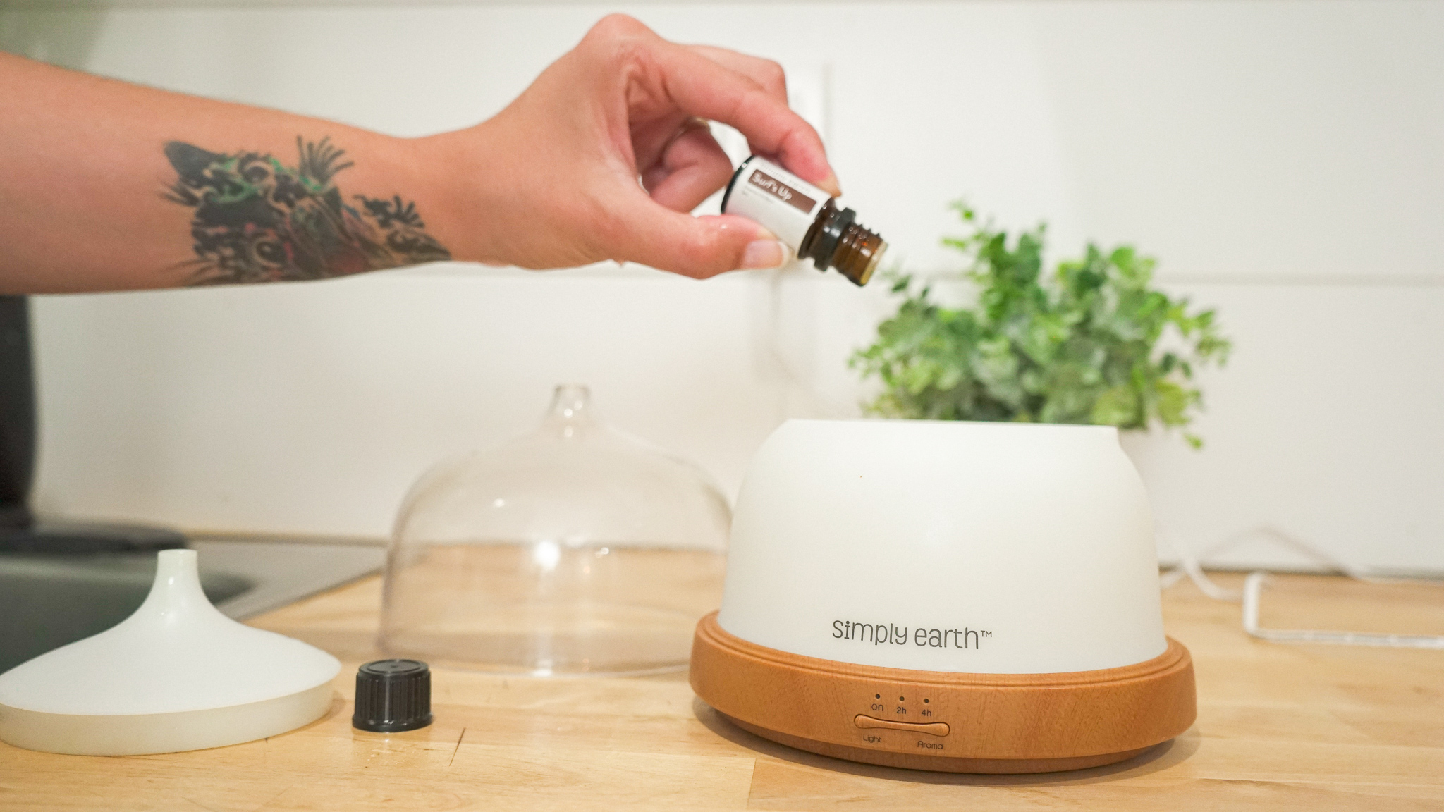 Calming Diffuser Blend Recipe for Destressing - Simply Earth Blog