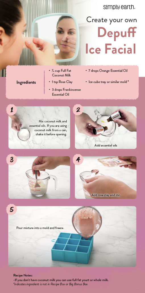 Soothe Your Skin With This Fun Ice Facial Recipe Simply Earth Blog