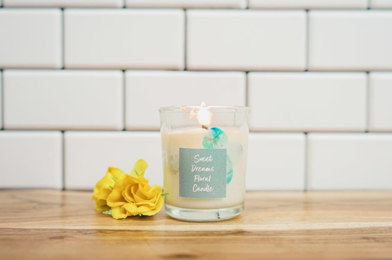 Flower Candle Recipe for Sweet Dreams