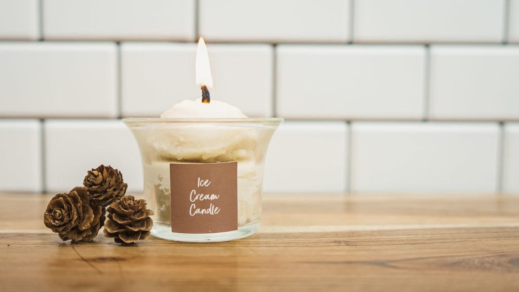 ice cream candle