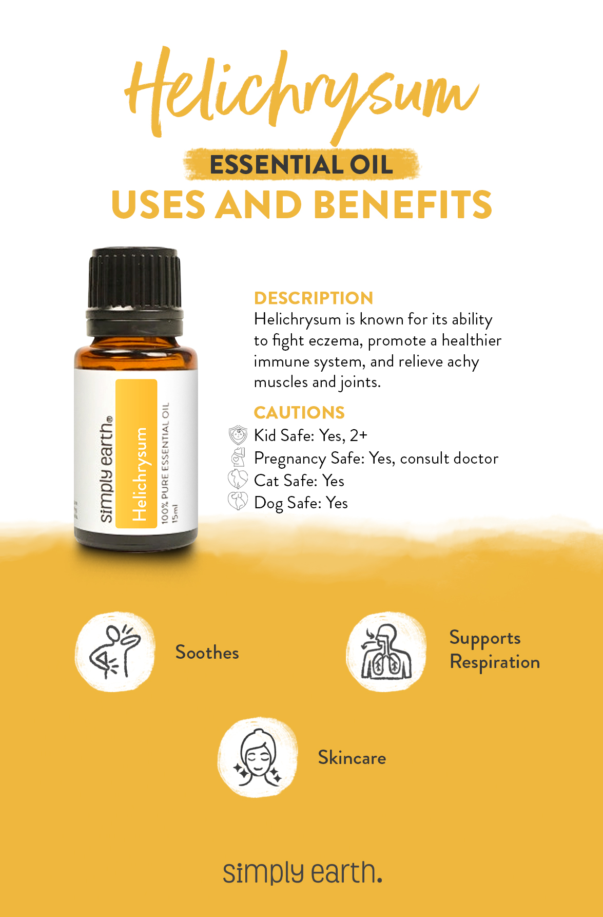 Helichrysum Essential Oil Benefits and Uses - Simply Earth Blog