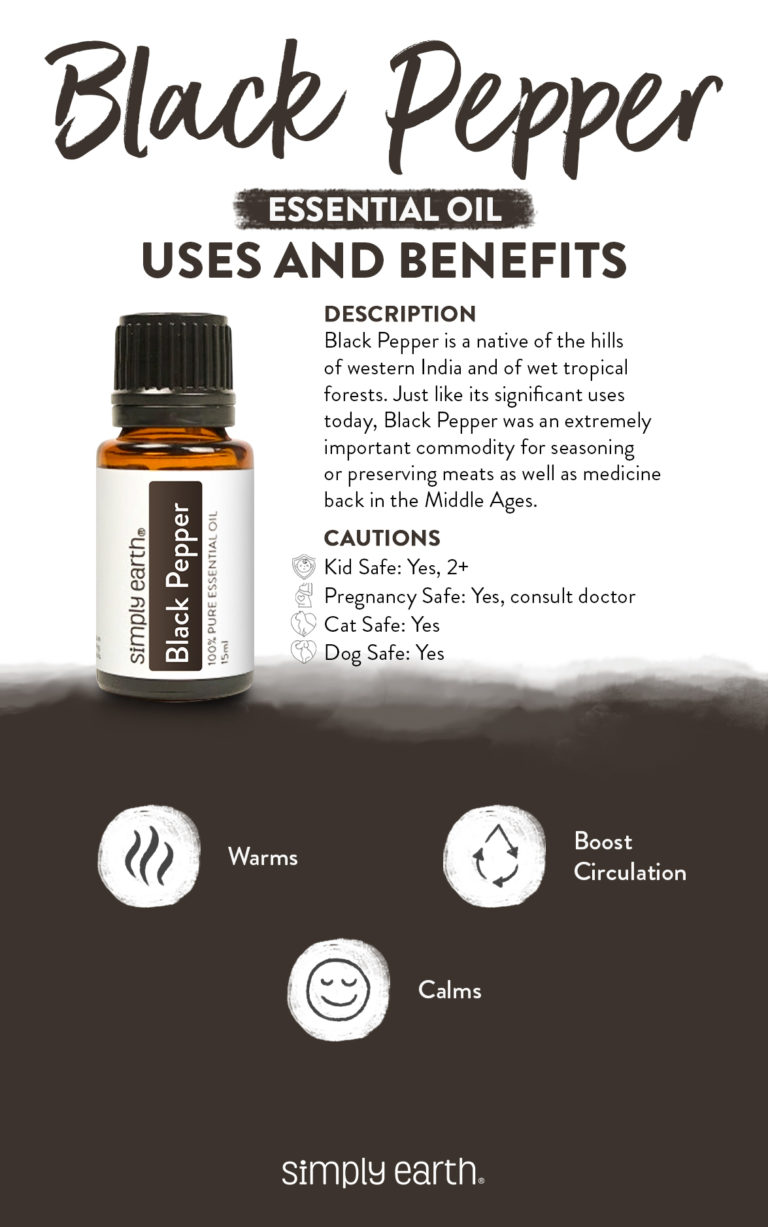 All About Black Pepper Essential Oil Simply Earth Blog