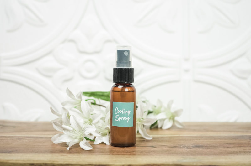 Cooling Spray Recipe with Essential Oils