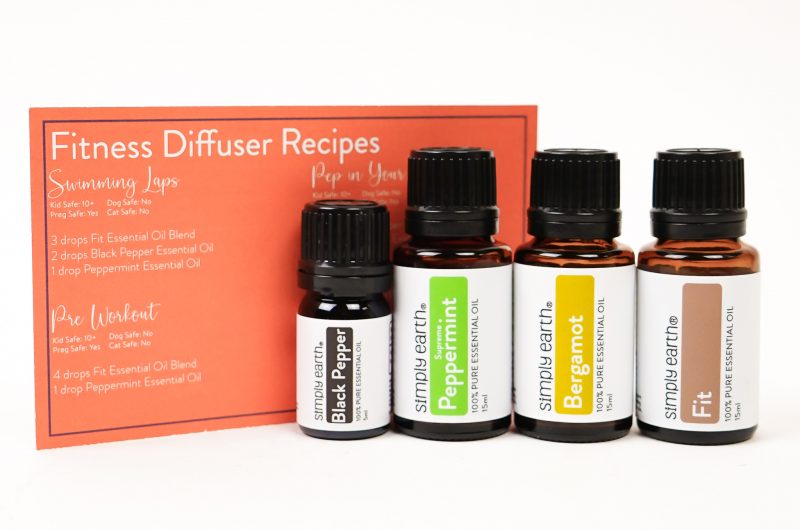 Get Fit With the Fitness Essential Oil Diffuser Set!