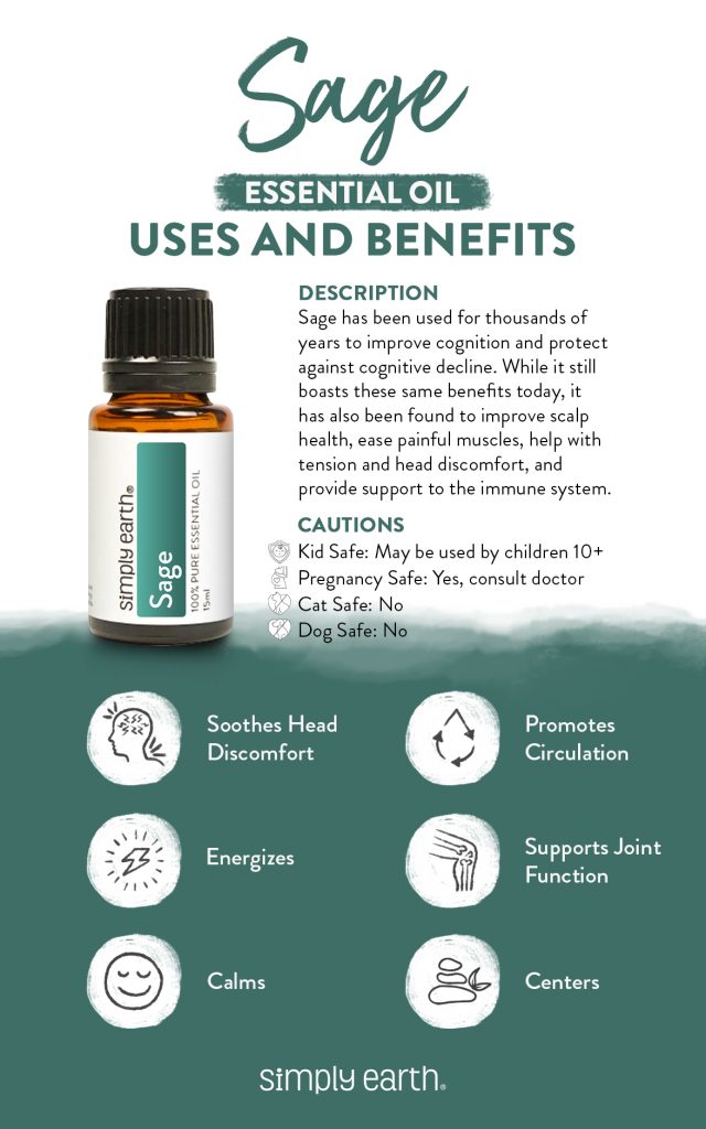 Sage Essential Oil uses and benefits