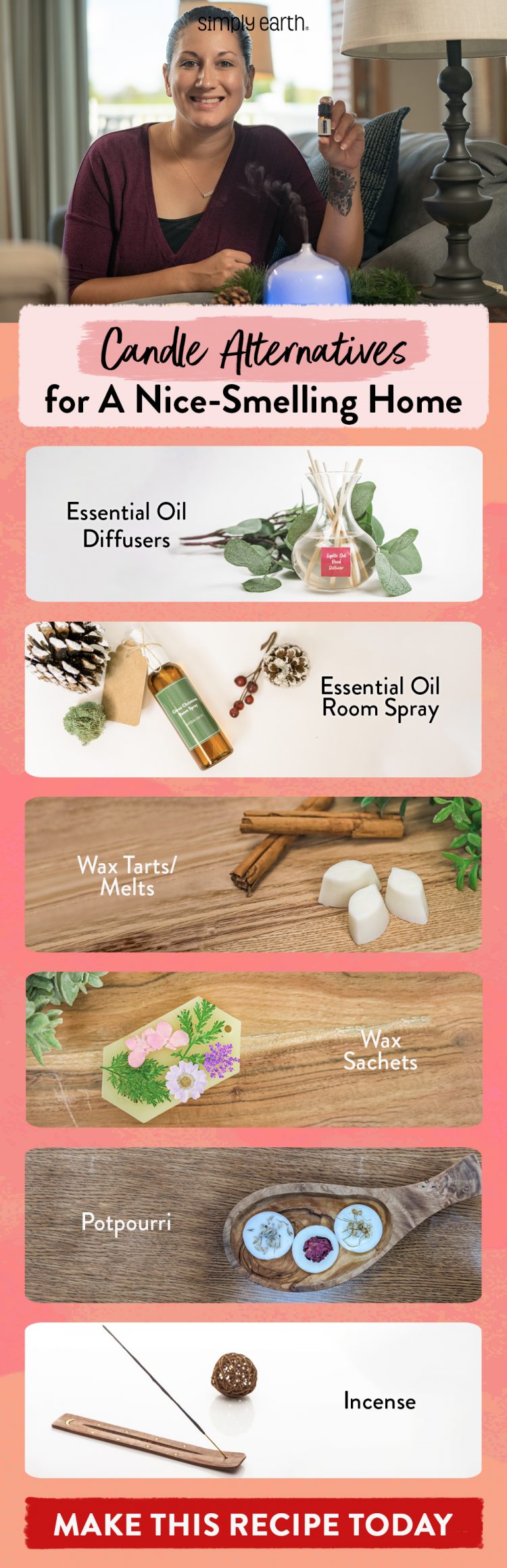 Candle Alternatives for an AmazingSmelling Home Simply Earth Blog