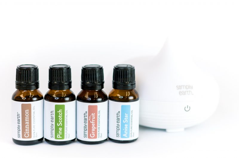 Winter Warmth Diffuser Set With Essential Oils