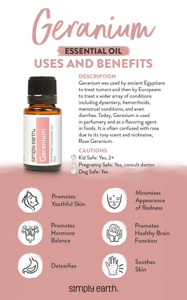 Geranium Essential Oil Uses and Benefits