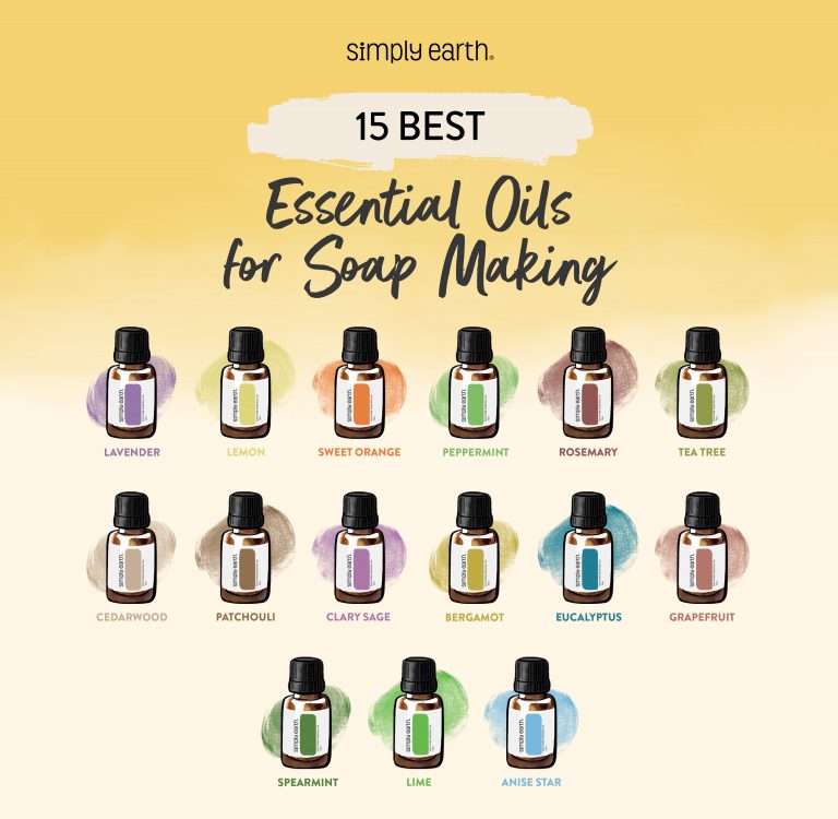 15 Best Essential Oils for Soap Making + Helpful Tips Simply Earth Blog