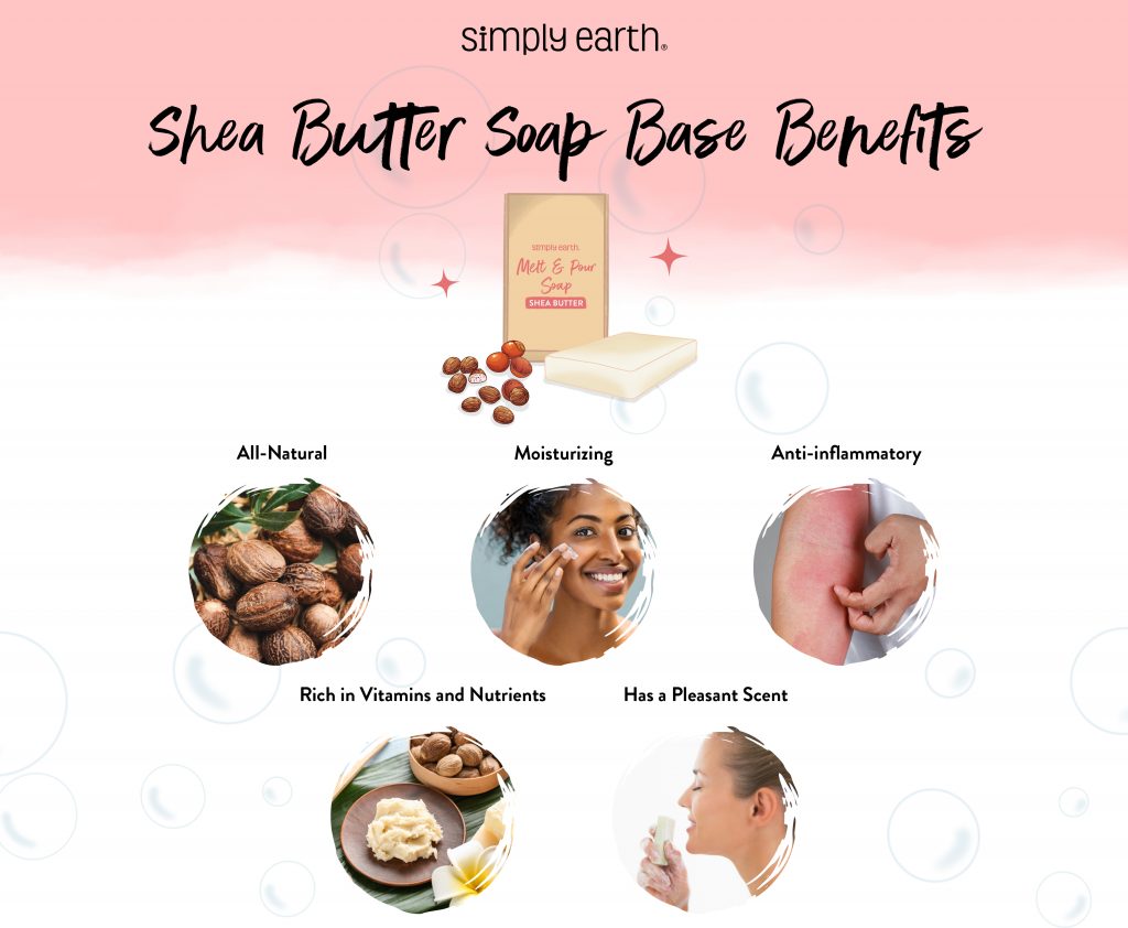 Wholesale shea butter soap base For Skin That Smells Great And