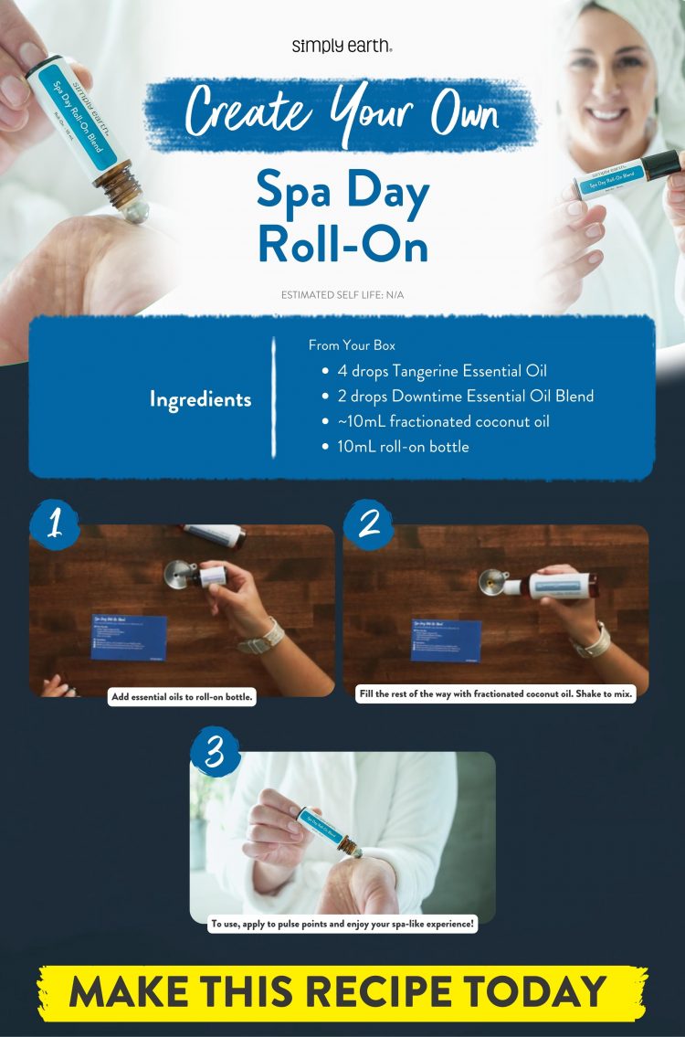 Spa Day Essential Oil Roll-On Recipe - Simply Earth Blog