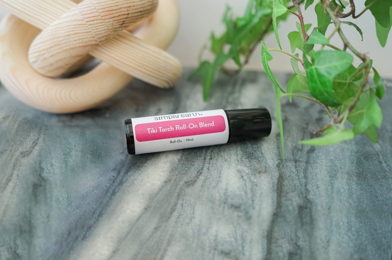 Tiki Torch Bug Repellent Essential Oil Roll-On Recipe