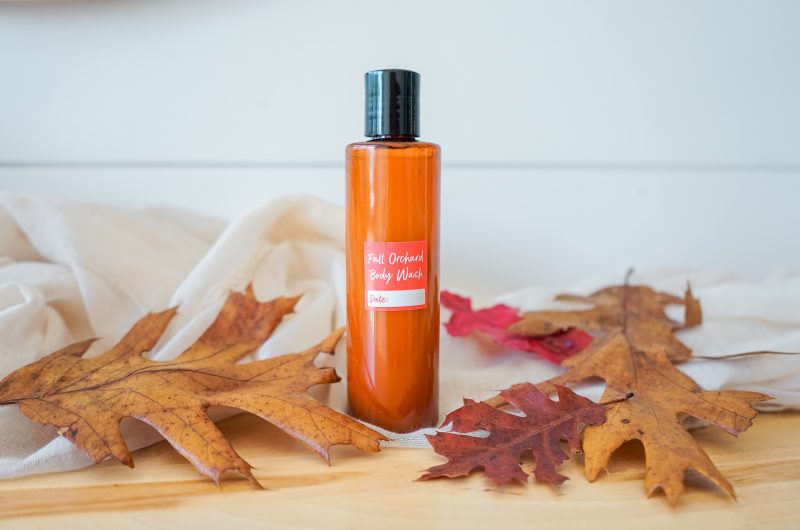 Fall Orchard Homemade Body Wash Recipe