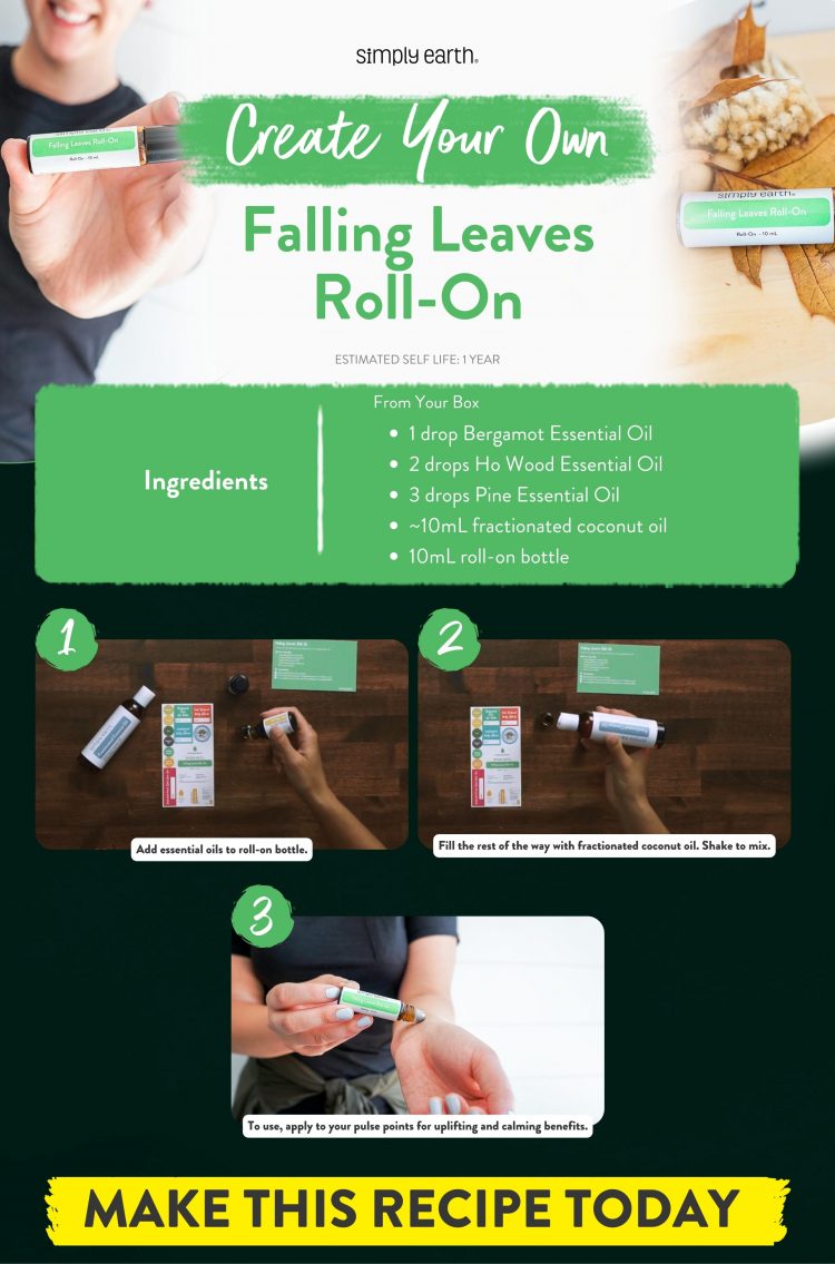 Falling Leaves Roll-On Recipe - Simply Earth Blog