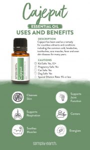 Uses & Benefits Of Cajeput Essential Oil - Simply Earth Blog