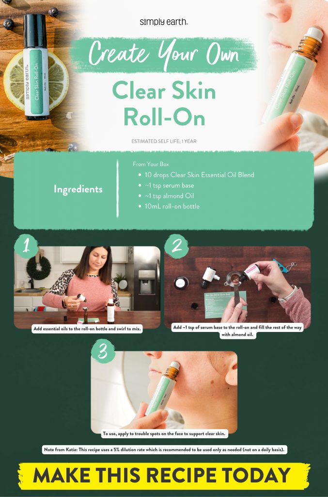 Clear Skin Serum Roll-On Recipe - Simply Earth Blog
