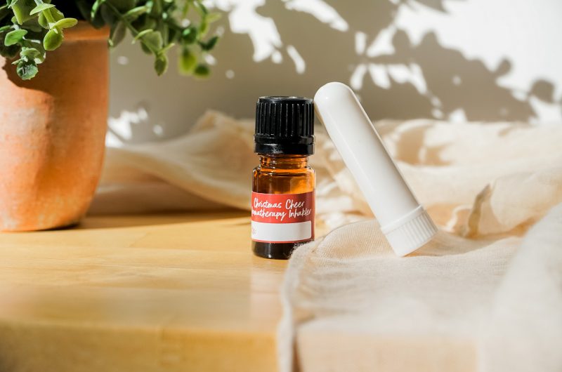 Christmas Cheer Aromatherapy Inhaler Recipe