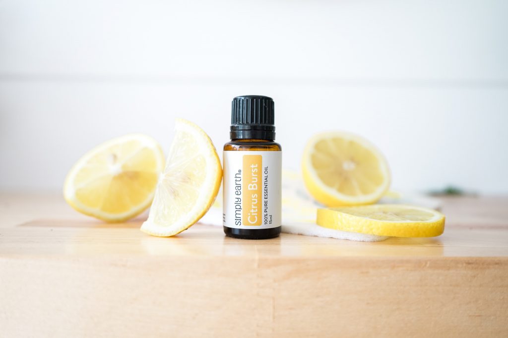 citrus burst essential oil blend