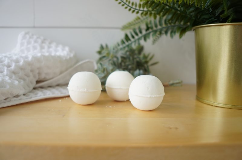 Peace and Quiet Mini Bath Bombs for a Calming Escape
