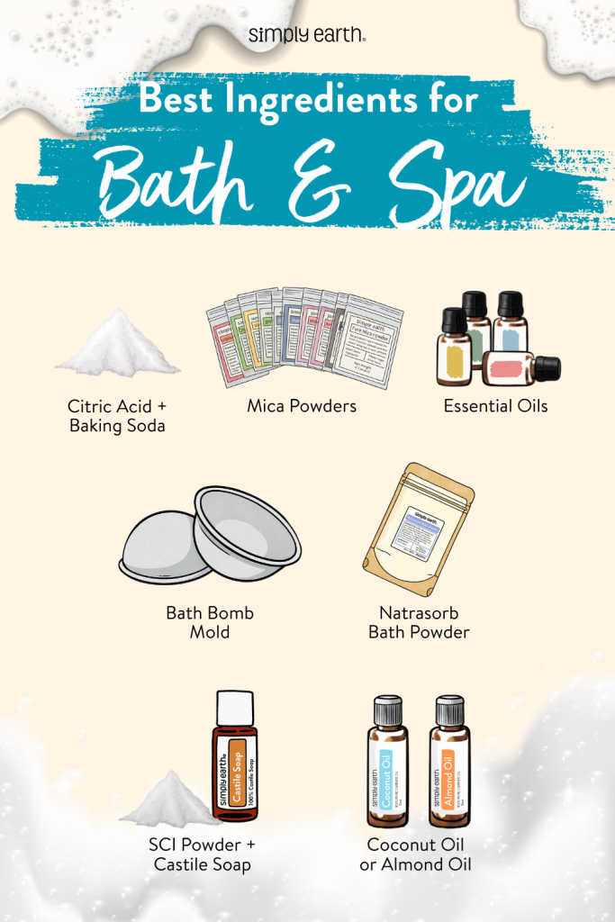 Best Ingredients for DIY Bath & Spa